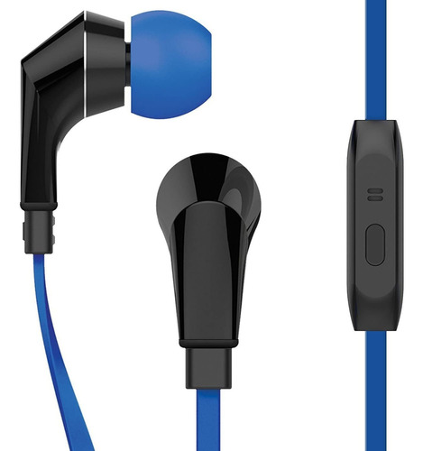 Auriculares Estereo Con Microfono Azul/negro | Naztech Nx80