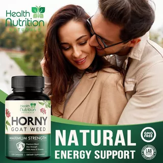 Energizing Nitric Oxide Supplement For Men Horny Goat Weed