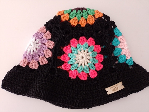 Sombrero Gorro Piluso  Tejido Crochet Granny 