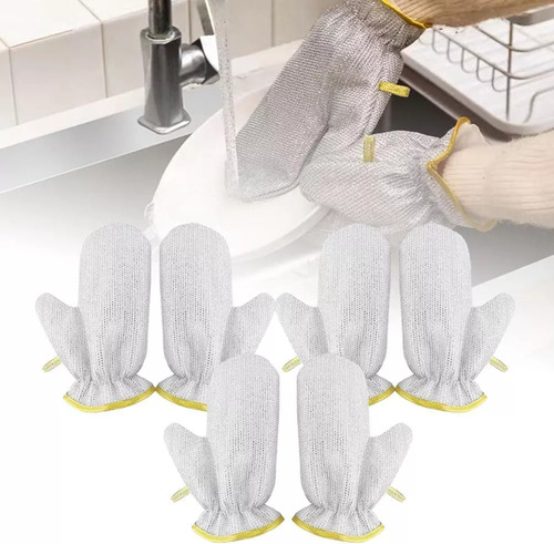 1 Guantes De Limpieza De Protección Eficiente Para Lavar