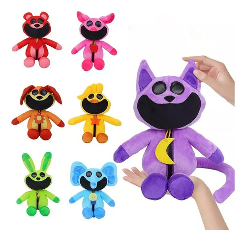 Set De Muñecos De Peluche Smiling Critters De 7 Piezas