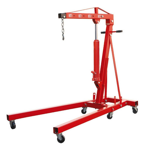 Grua De Motor (pluma) Big Red De 2 Ton Taller Mecanico