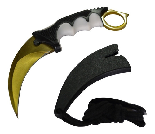 Navaja Tactica Cuchillo Combate Strike Karambit Acero