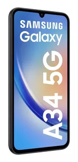 Celular Samsung A34 5g 128/6gb 48 + 8 + 5/13mp 6.6 Negro