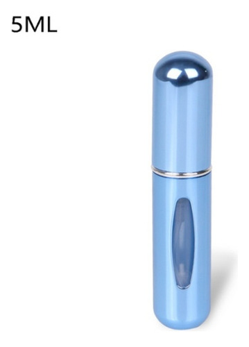 Atomizador Spray Perfume Recargable Portatil Azul Brillante