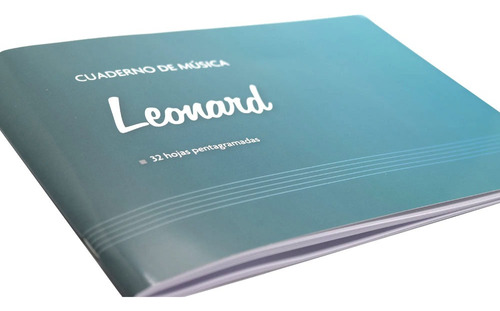 Cuaderno Pentagramado 32 Hojas Para Musica