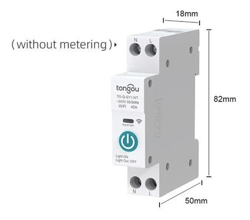 Imagen 3 de 7 de Automático Inteligente Tuya Inalámbrico Con Wifi