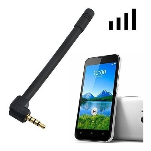 Antena De Amplificador Señal Celular Móvil Gps Tv 5dbi 3.5mm
