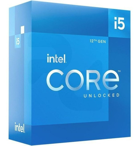 Procesador Intel Core I5 12400 4.4ghz. Gen12 S1700 6c 18mb.