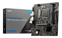 Comprar Mother Msi H610m G Pro Ddr4 Intel Socket 1700 12va Gen Pcreg