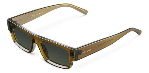Lentes De Sol Polarizados Kito Ochre Olive - Meller Kito Verde Oscuro Ocre Ocre