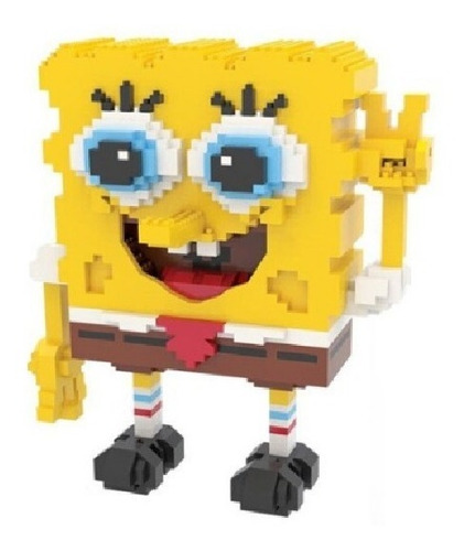 Bob Esponja Squarepants Gigante Nickelodeon Mini Blocks 