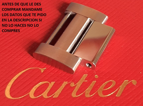 Original Eslabon Cartier Pasha 19mm Reciente Caballero Wspa0