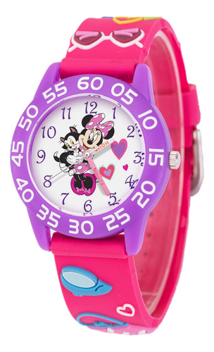 Reloj Disney Para Niñas Wds001184 Minnie Mouse Correa