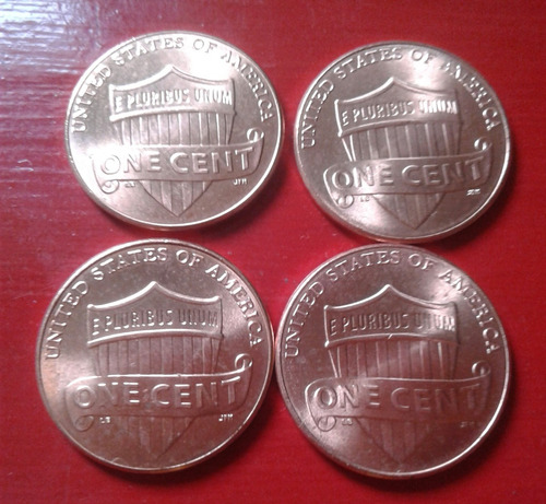 Moeda Usa One Cent Dólar Linconl 2020/21/22/23 Sob/fc