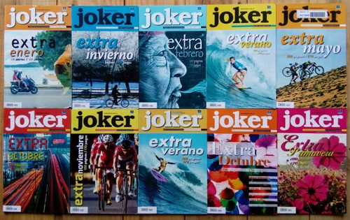 Joker Extra 100 Paginas Lote X 11 Tapas