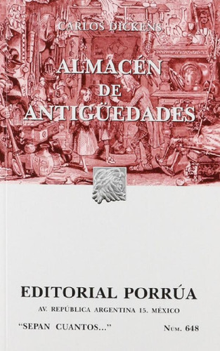 Libro - Almacén De Antigüedades, De Dickens, Charles. Serie