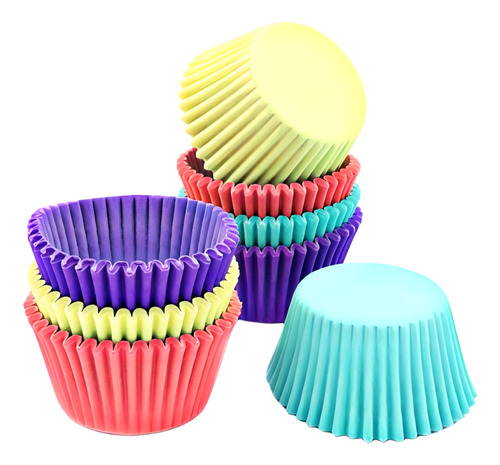 Pirotin Cupcake Nº10 Multicolor Pasteles Caja X510