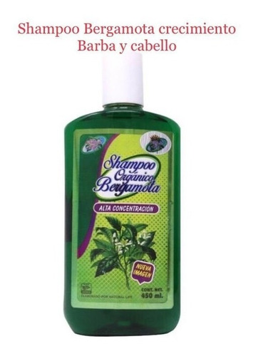 Shampoo Bergamota Anti-caída Y Estimula El Crecimiento    