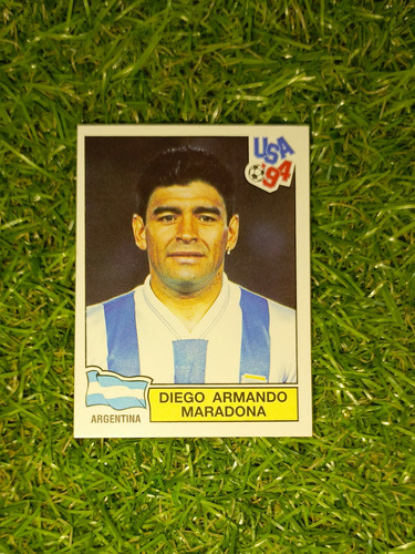 Cv Diego Armando Maradona 1994 Panini Stickers Usa World Cup