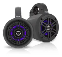 Comprar Parlantes O Altavoces De Torre Led Negro Pyle Plmrlewb46b