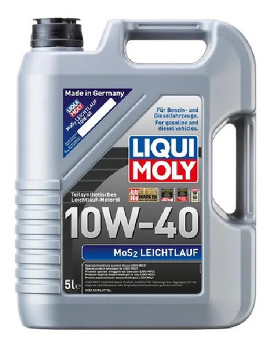 Aceite Liqui Moly 10w40 Con Molibdeno 5l