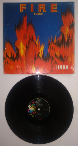 Linda Fuego Lp Maxi Vinil Impecable 1986