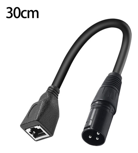 H Cable Adaptador Xlr De 3 Pines A Rj45 Cable Conector De