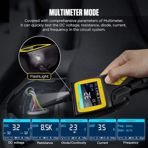 Probador De Circuito Automotriz Autool Bt280 9v-30v