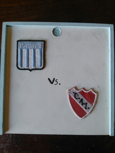 Ta Te Ti Fútbol En Caja,racing -independiente,fibrofacil