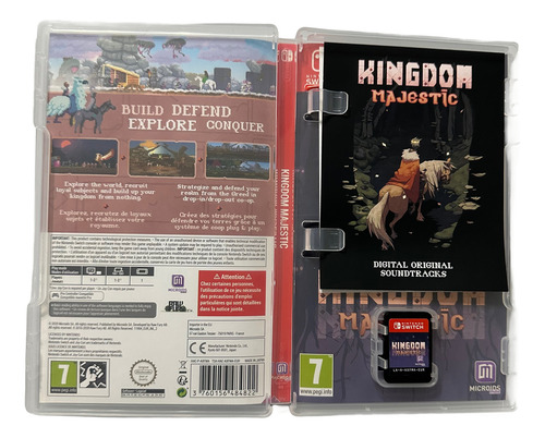 Kingdom Majestic Limited Edition Para Nintendo Switch Físico (Usado)