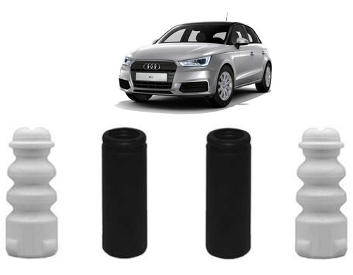 Kit 2 Topes Y Fuelles Amortiguador Trasero Audi A1