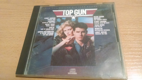 Top Gun Soundtrack De La Pelicula Cd Album Del Año 1986 Mercadolibre