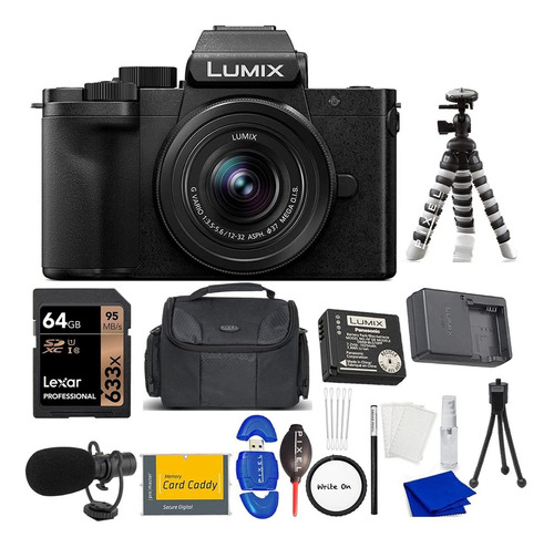 Panasonic Lumix G100 Camara Sin Espejo 4 Ligera Para 12