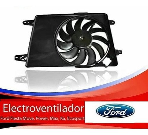 Electroventilador Ford Fiesta Ka Ecosport Completo