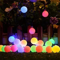 Comprar Guirnaldas De Luces Led Exterior, 10m 100 Focos Led,8 Modos