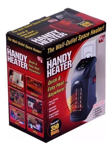 Calentador Portátil Handy Heater Calefacción Ambiente