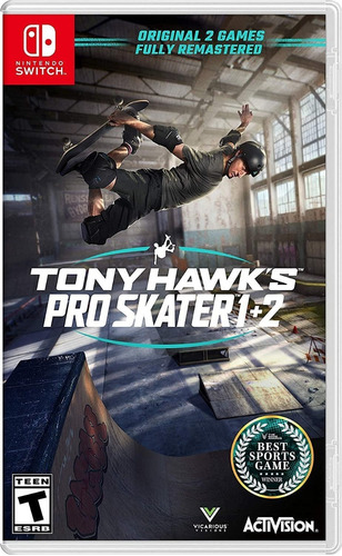Tony Hawk Pro Skater 1+2 Nuevo Fisic Sellado Nintendo Switch