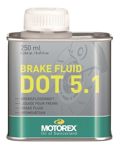 Liquido De Freno Motorex Dot 5.1 250gr Para Motocicleta