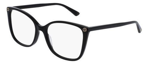 Gucci Gg0026o 001 Square Negro Dorado