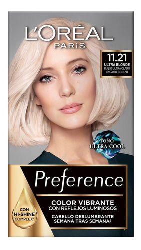 Tinte Para Cabello Preference L'oréal Paris Tono 11.21