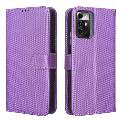Funda Texturizada Para Zte Blade V40 Smart Luxury Hard Flip