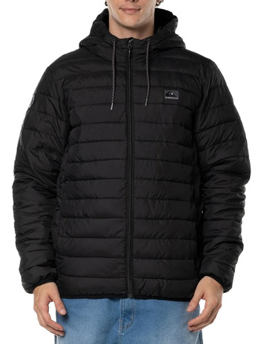 Jaqueta Quiksilver Scally Hood Wt24 Masculina Black