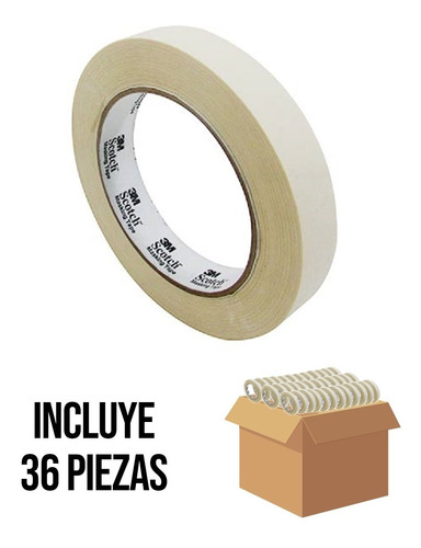 36 Pz-3m 2207 Masking Tape 0.024 X 50m Uso General