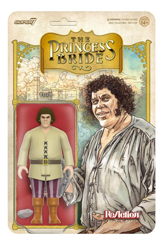 Super7 Figura De Acción De Fezzik The Princess Bride React