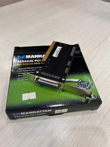 Placa Pci 1 Puerto Paralelo Db25 Manhattan
