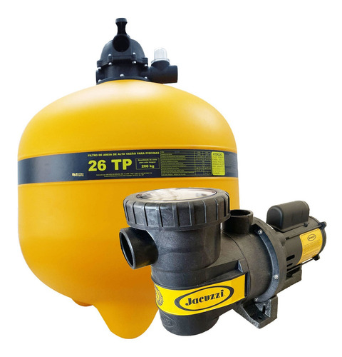 Filtro Piscina 26 Tp + Bomba 15b-m 1,5 (136m³) - Jacuzzi