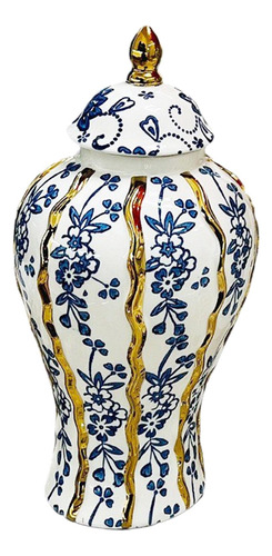 Jarrón De Cerámica, Tarro De Jengibre De , 28cmx28cmx60cm
