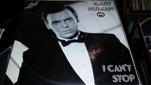 Gary Numan I Can't Stop Vinilo Maxi Uk 1986 Con Flexy Disc