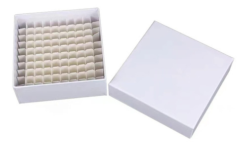 Caja Rack Cartón P/ Freezer Congelación Para 81 Crioviales